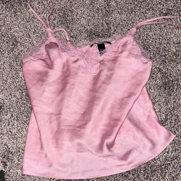 Victoria's Secret Other - Victoria's Secret Pink Lace Camisole
